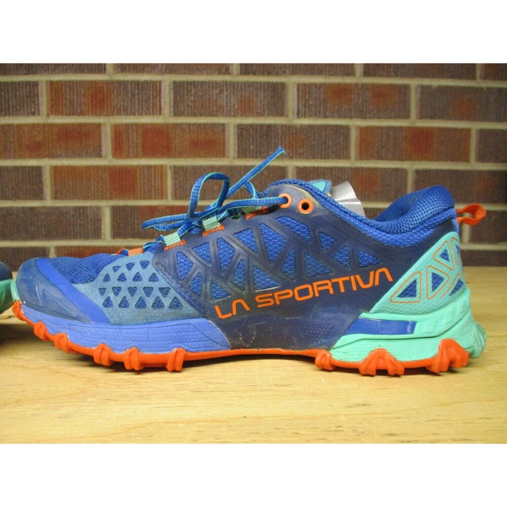 La Sportiva Womens Bushido II 2037-C Blue Green Hiking Shoes Sneakers Size 9.5 - Picture 13 of 16